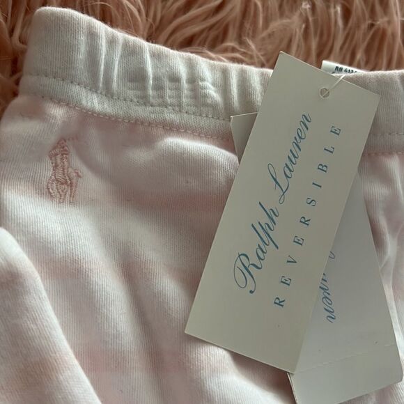Ralph Lauren pink stripe reversible pants - Picture 3 of 3